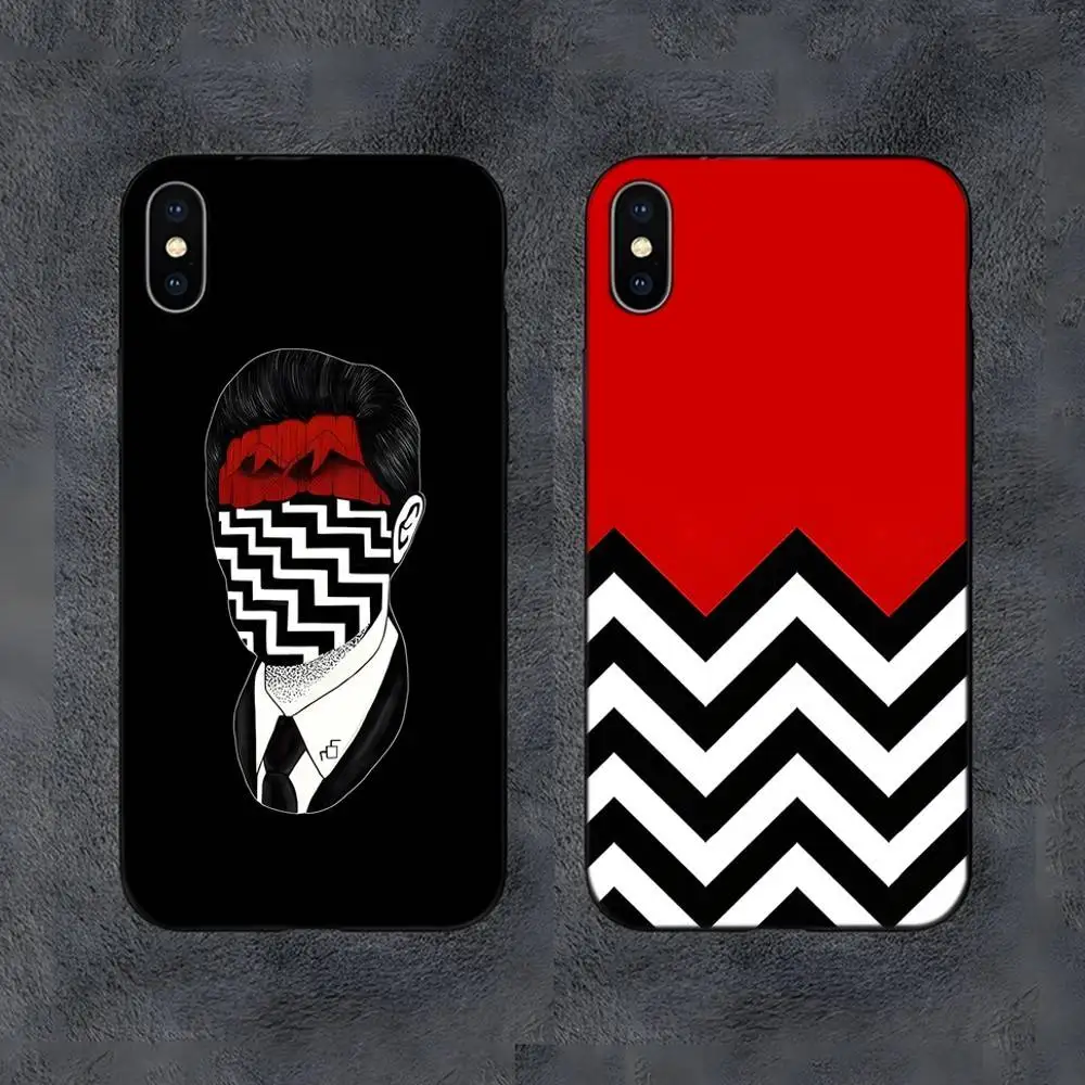 

T-Twin Peaks Phone Case For Samsung S25,S24,S22,S23,S30,Ultra,S20,S30,Plus,S21 Fe,10,9,5G Silicone Cover