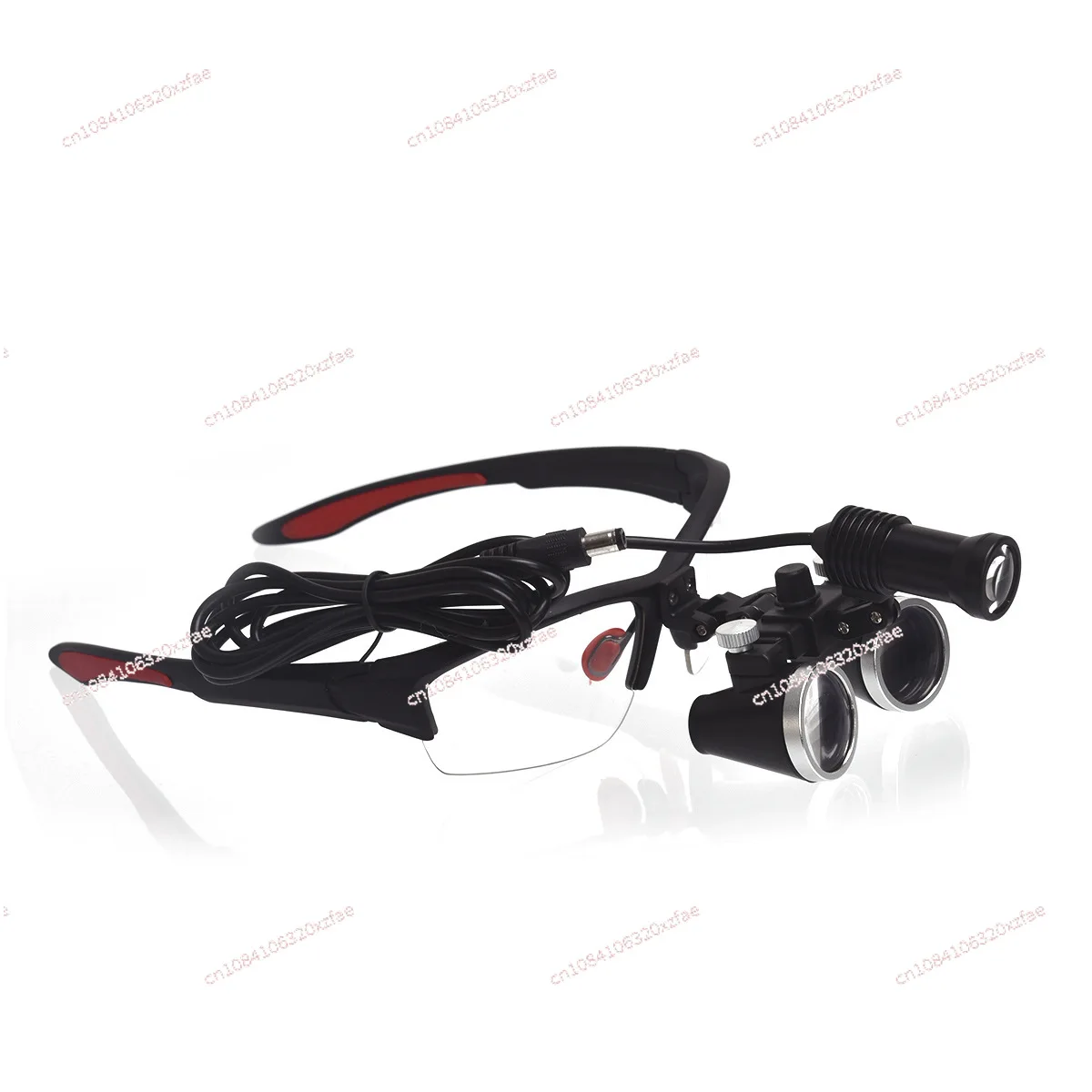 Dental oral magnifying glass head Wearing magnifying glasses with LED headlights 2.5/3 * 420