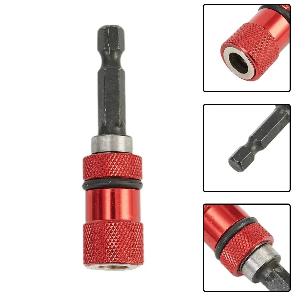 1/4 Inch Hex Shank Magnetic Bit Holder Screwdriver Drill Bits Extension Bar Multifunctional Explosion-proof Non-Slip Electric