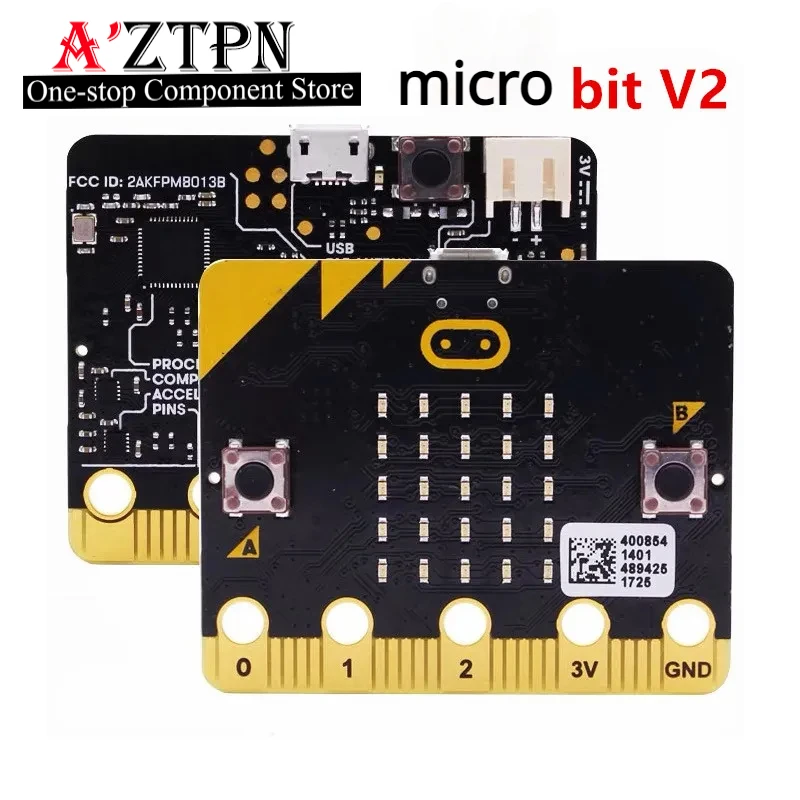 Scheda di sviluppo originale BBC Microbit V2.2 BBC micro bit impara la programmazione grafica pitone