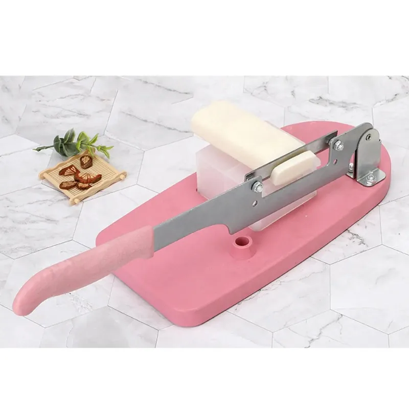 

Multi functional manual slicing knife for frozen meat dining table food cutter, small chopper for cutting lamb and beef rolls