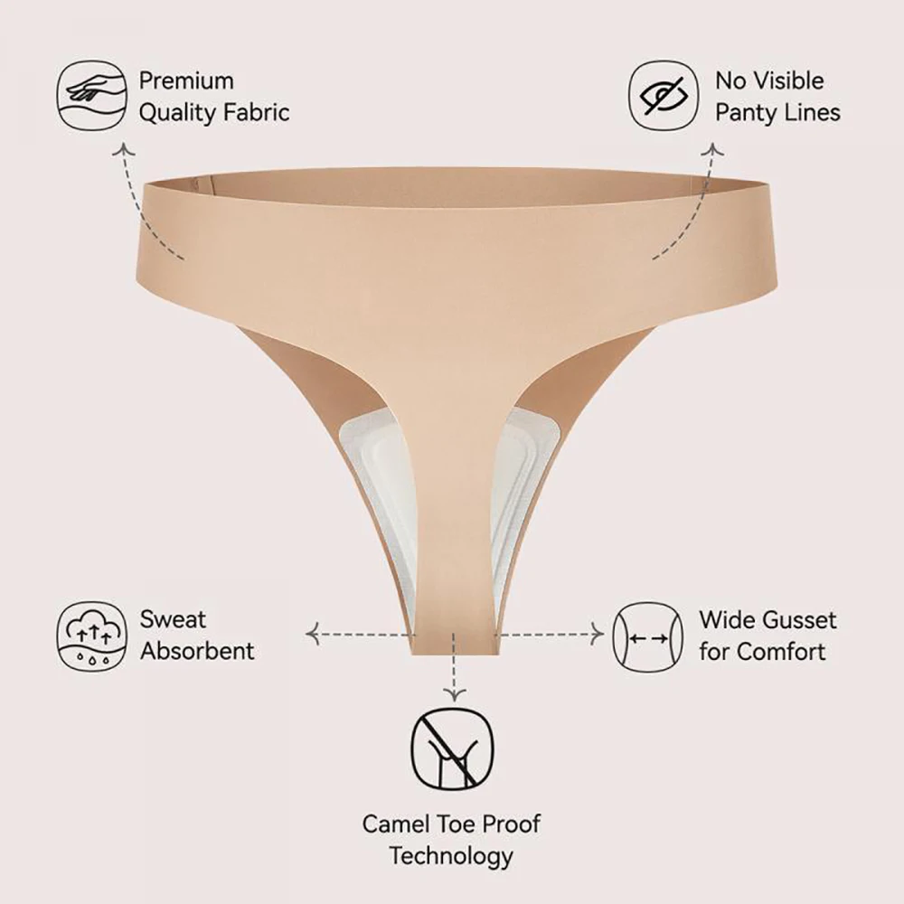 Thumbnail 2 - #9 Top Womens Seamless No-Show Panties Picks for Every Budget
