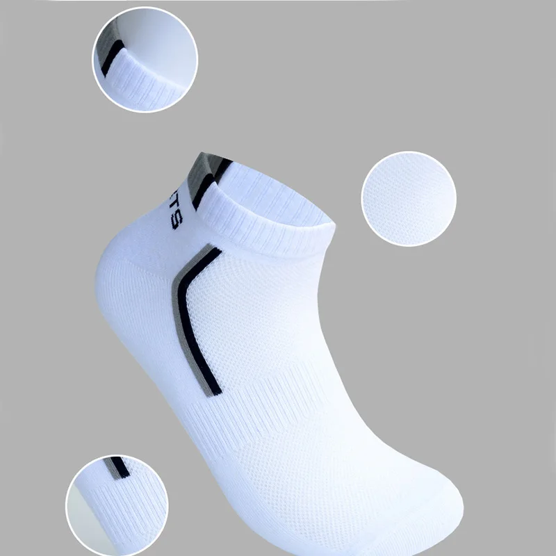 Male Socks Calcetines Hosiery Men\'s Socks Stretchy Shaping Teenagers Short Sock Suit for All Season Non-slip Durable