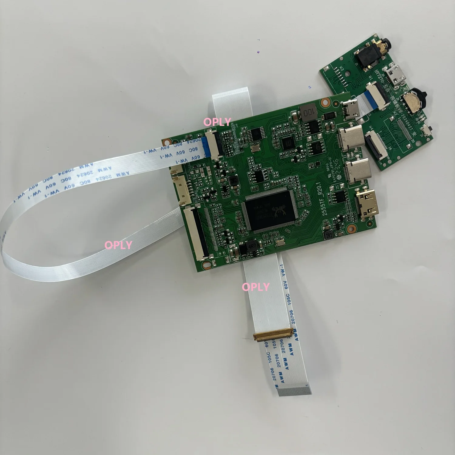 

EDP controllor board for B140HAN04.0 B140HAN04.2 B140HAN04.D B140HAN04 1920*1080 LED 14" panel 2 USB-C MINI HDMI-compatible DIY