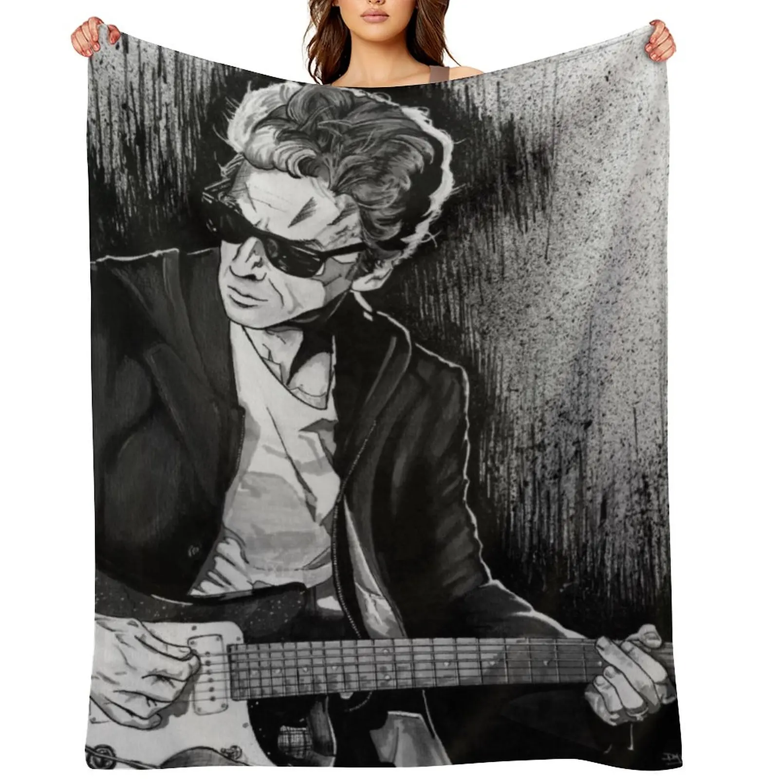 The Rock Doctor Throw Blanket Moving Summer Comforter Retros Blankets