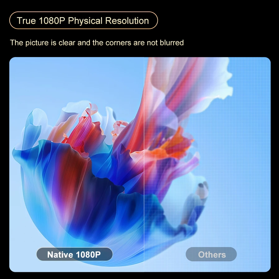 جهاز عرض Lenovo X3 1080P 2K يدعم التركيز التلقائي لغرفة النوم المنزلية والألعاب والتلفزيون الذكي واي فاي وبلوتوث وأندرويد والمسرح المنزلي الذكي والفيديو #3