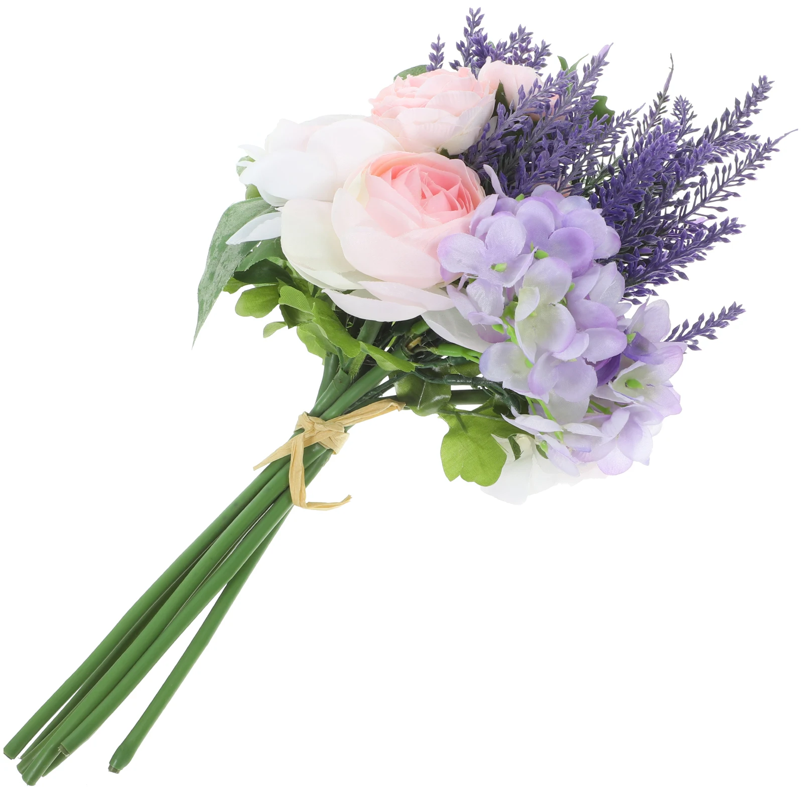 

Fake Artificial Flower Ornaments Bunch Realistic Artificial Bouquet Decor For Kitchen Office Desktop Faux Floral Ornament