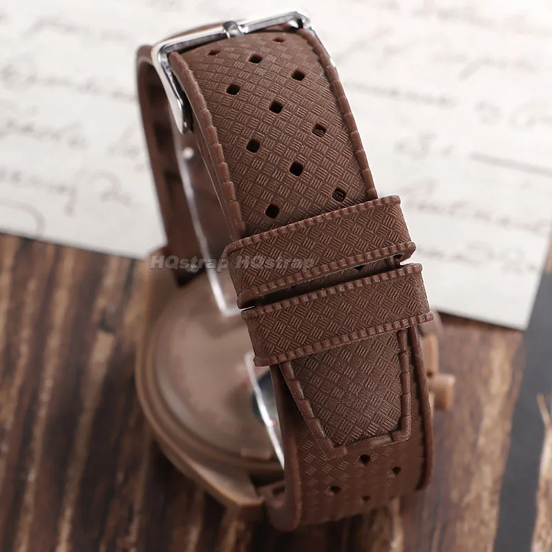 20 مللي متر 22 مللي متر الاستوائية حزام ساعة سيليكون لينة المطاط سوار ل أوريس ل أوميغا العالمي مقاوم للماء الرياضة حزام الساعات