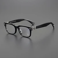 Gafas clásicas a la moda para miopía para hombre, montura de acetato para mujer, marca de diseñador, gafas graduadas estéticas con personalidad verde Retro