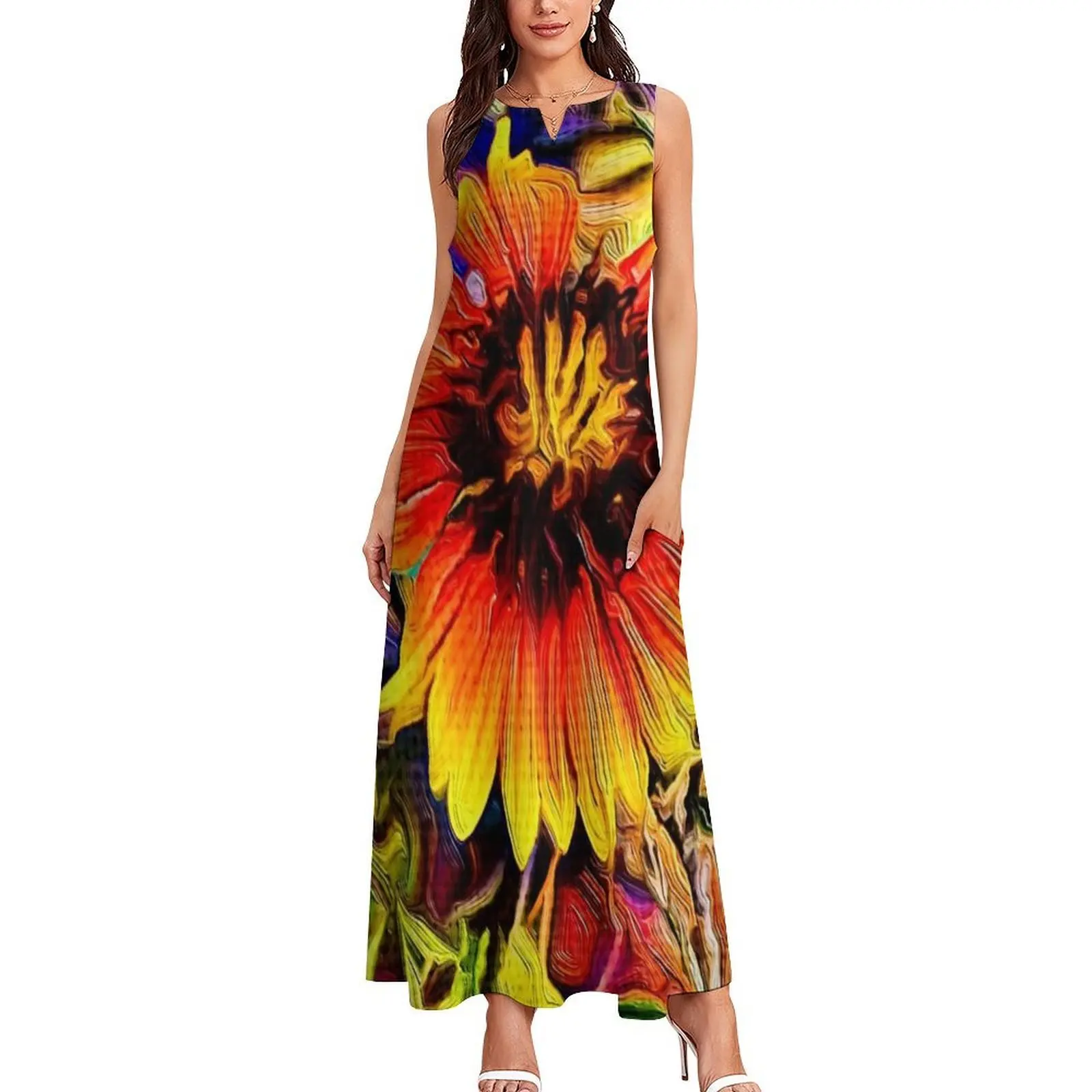 Mexican Blanket Long Dress elegant women's dresses sale Woman clothes summer dresses womens 2025 sexy dress