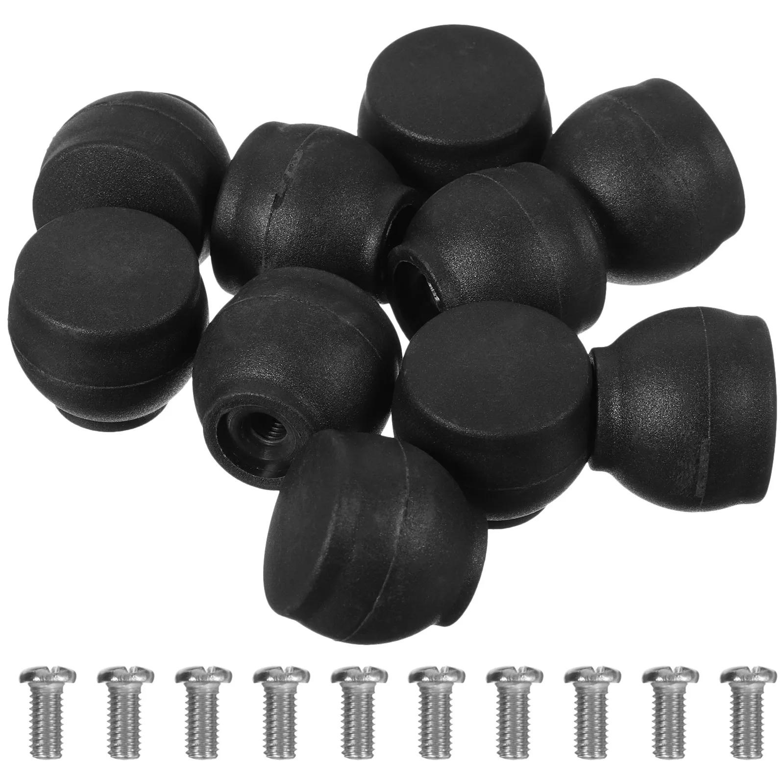 10Pcs Universal Mini Coffee Pot Lid Knob Bakelite Heatproof Replacement Lid Handle Anti-Scalding Cover Grip