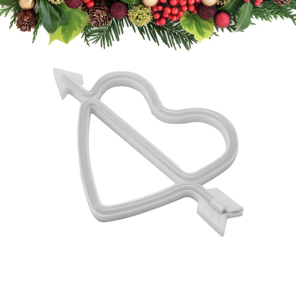 

LED Neon Sign Heart Shape Pink Light Low Power Consumption Romantic Night Light for Bedroom Party Wedding Proposal Decoration