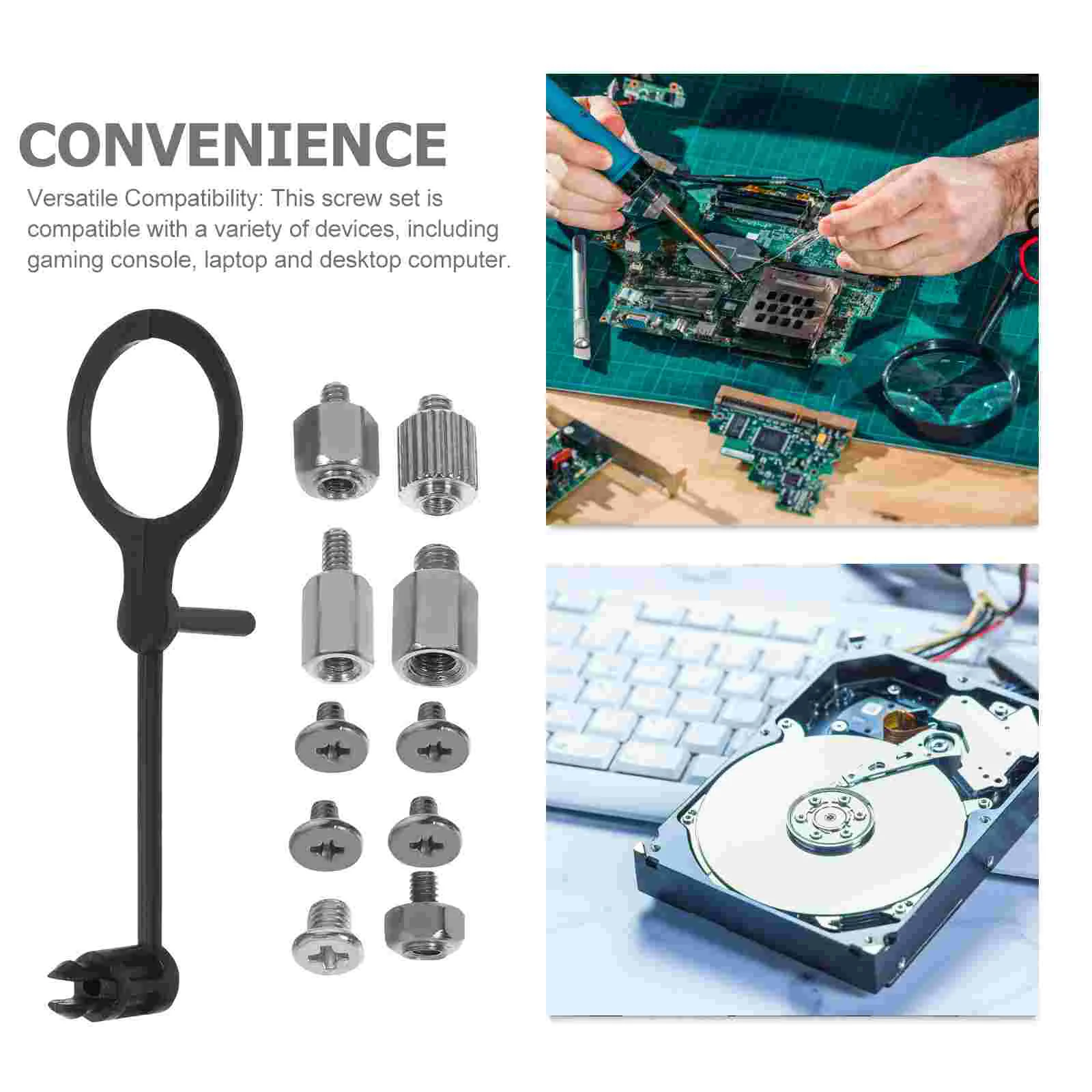 M2 Solid State Drive Schrauben Set Harte Befestigungsschrauben Computer Teil Motherboard Sortiment SSD Legierung Versorgung