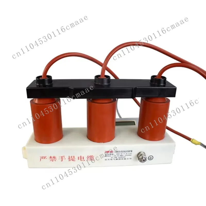 TPB-B-7.6 Advanced Protection Indoor Outdoor Premier Overvoltage Protector Three-Phase Automatic Cut Durable Silicone Rubber
