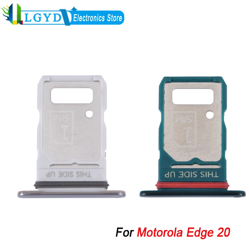 Bandeja de tarjeta SIM Original + bandeja de tarjeta SIM para Motorola Edge 20