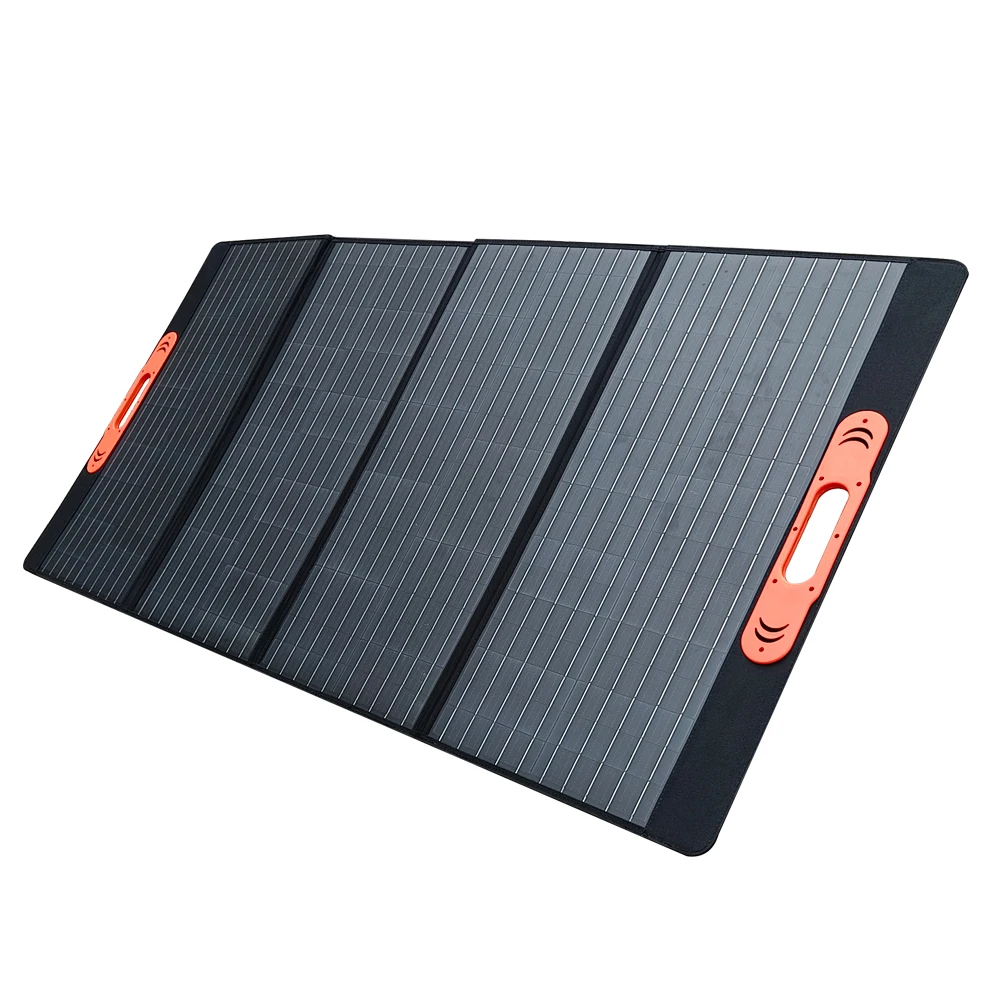 Wholesale 200W RV Camping Solar Panel Blanket Portable Folding Solar Panel Kit For RV Camper Caravan Motorhome