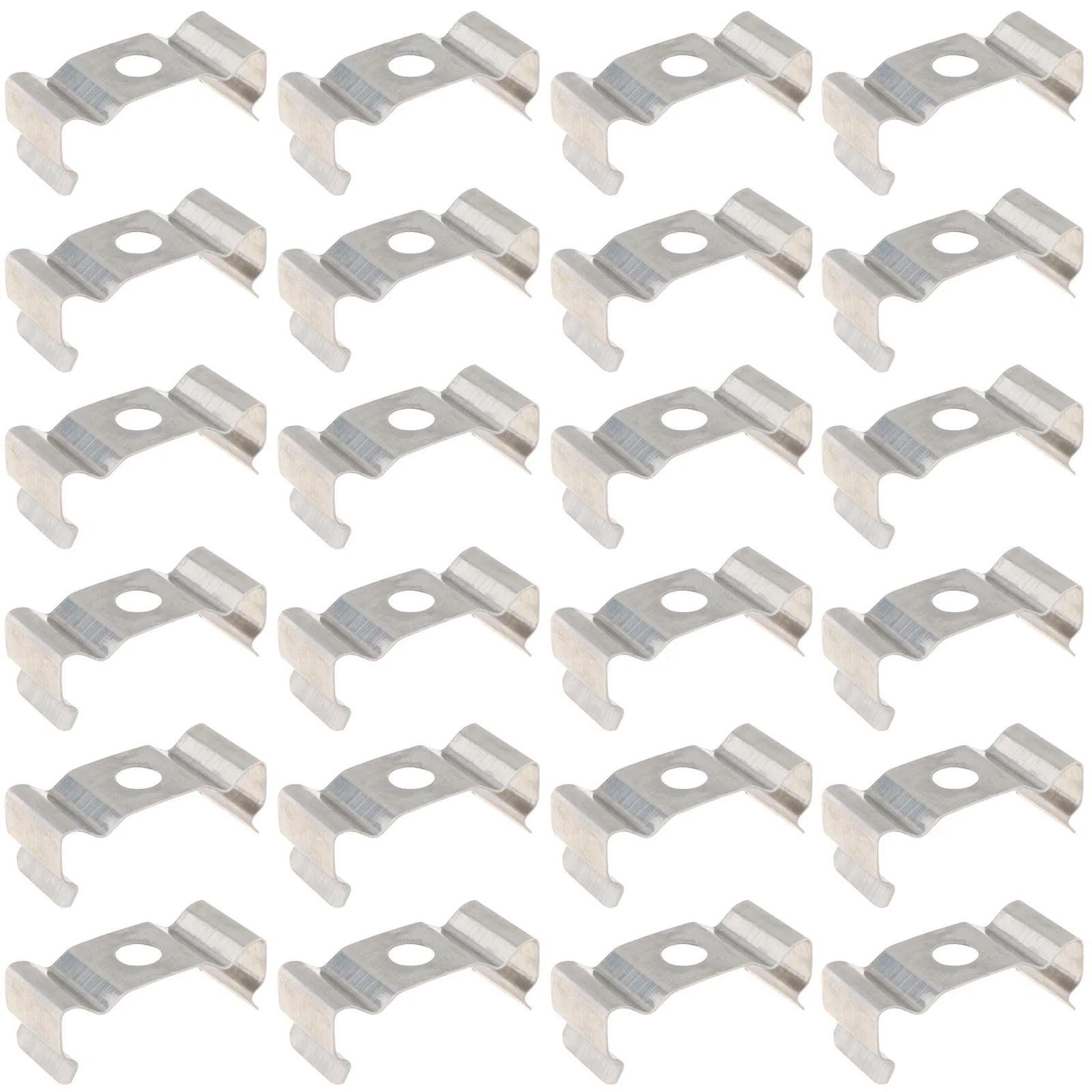 50pcs T5 Clips Holder Bracket for Lamp Socket Ceiling Lamp Light Fixture  Mounting LED Tube Lamp