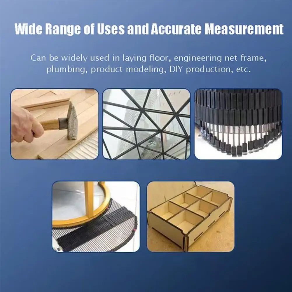 Multi-Surface Pipe Profiling Tool Portable Precision Contour Measurement For Welding, Plumbing, DIY Projects, Floor Laying