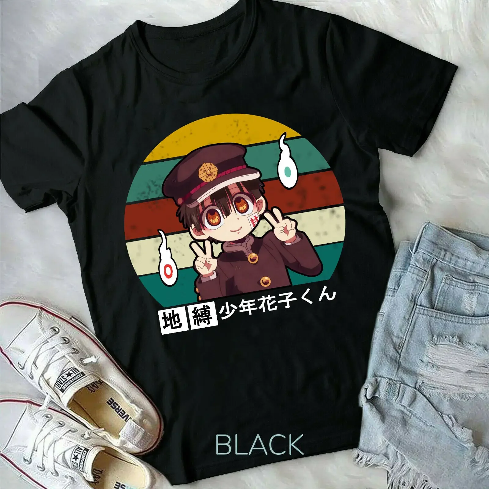 Hanako kun T-shirt Jibaku Shounen tee Toilet bound Hanako kun Anime Manga