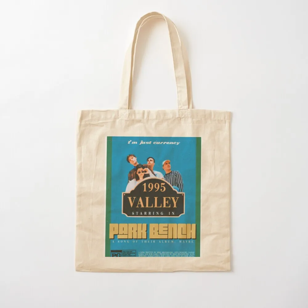 Park Bench - Valley Tote Bag tote bags cloth bags woman shopping bag reusable grocery bags shopper for women