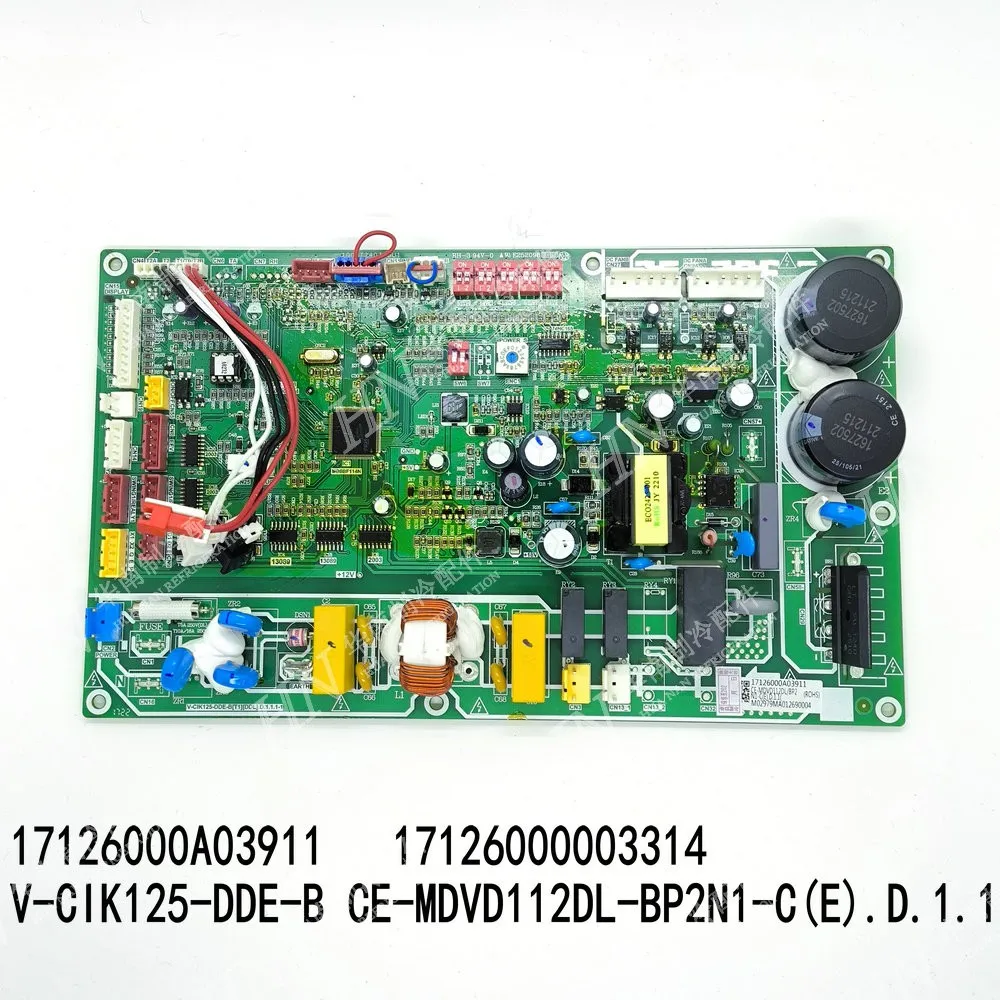 

Новая материнская плата для кондиционеров Midea 17126000003314 V-CIK125-DDE-B CE-MDVD112DL-BP2N1/C