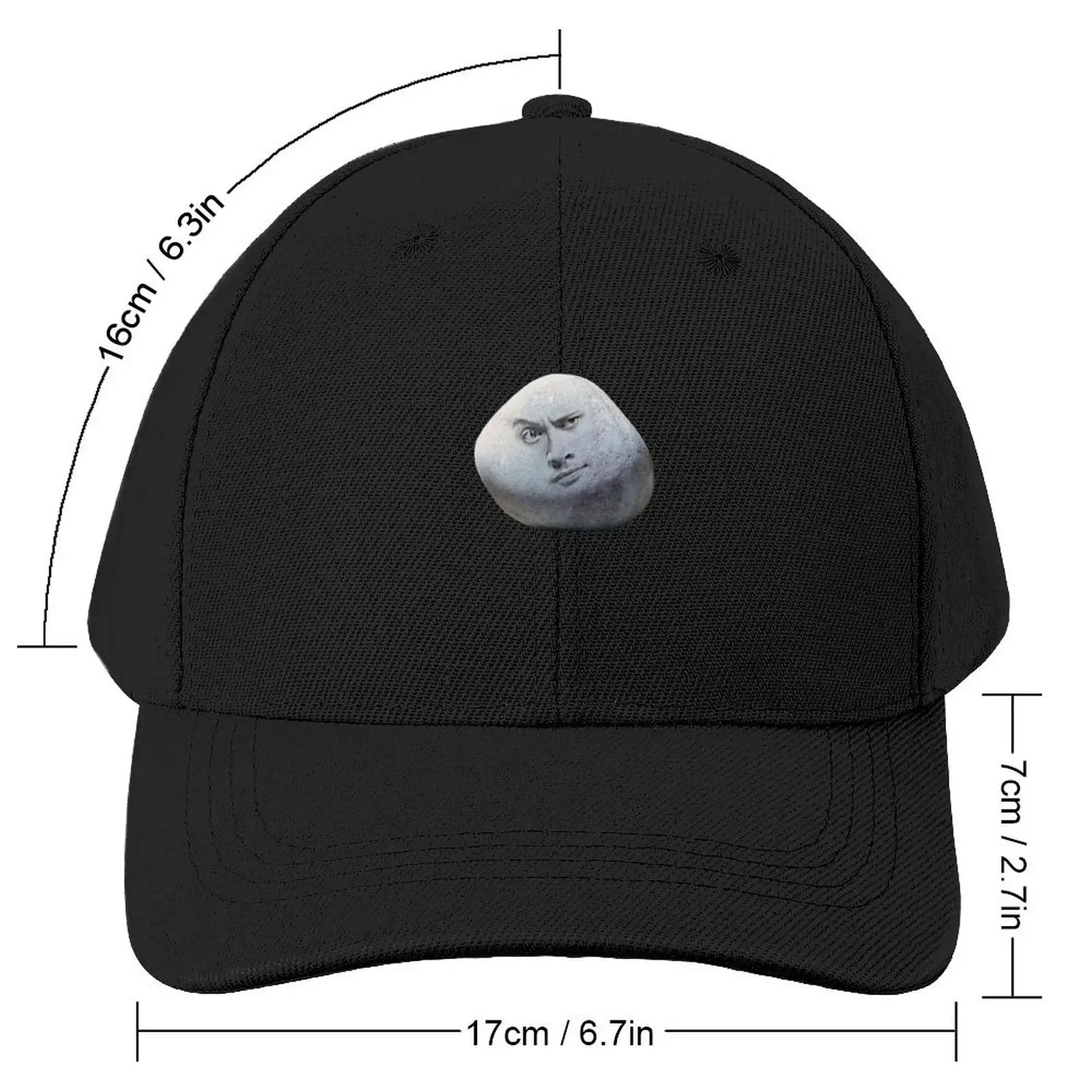 Dwayne The Literal Rock Johnson Baseball Cap Golf Hat Man Ball Cap Mens Tennis Women's