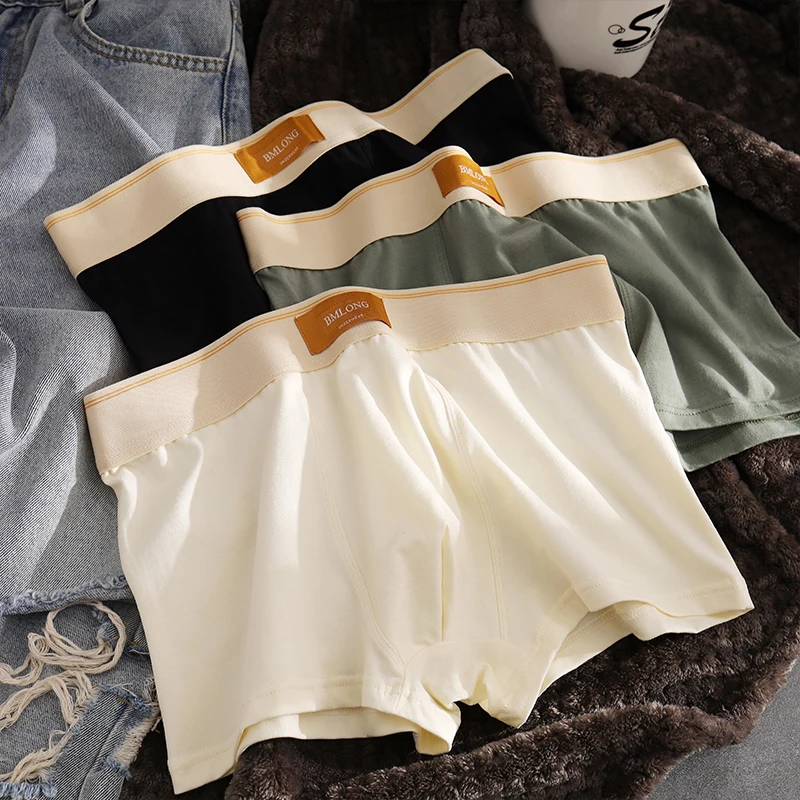 

3-Pack Youth Sports Men's Cotton Boxer Briefs Soft Breathable Stylish Unique Underwear