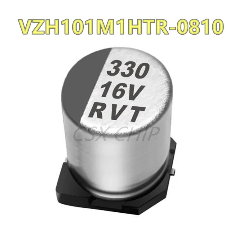 

50 шт./лот VZH101M1HTR-0810 100 мкФ 50 В 8X10 мм 50 В 100 мкФ новый и оригинальный на складе