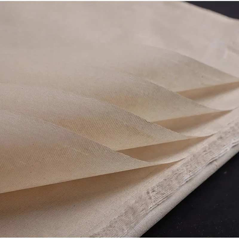 Blank Cicada Half Ripe Xuan Paper Rolls Rolling Very Thin  Rice Paper For Copying Xiaokai Calligraphy Writting Creation