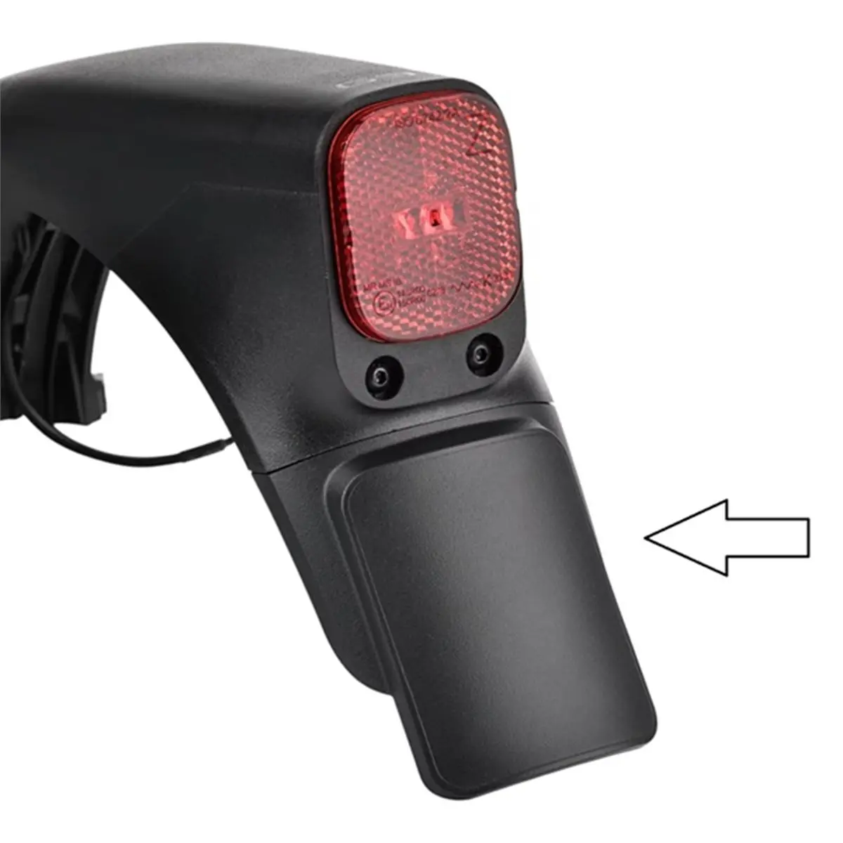 For MAX G3 Electric Scooter Rear for License Plate Base Accessory Made with ABS PC Composite Material