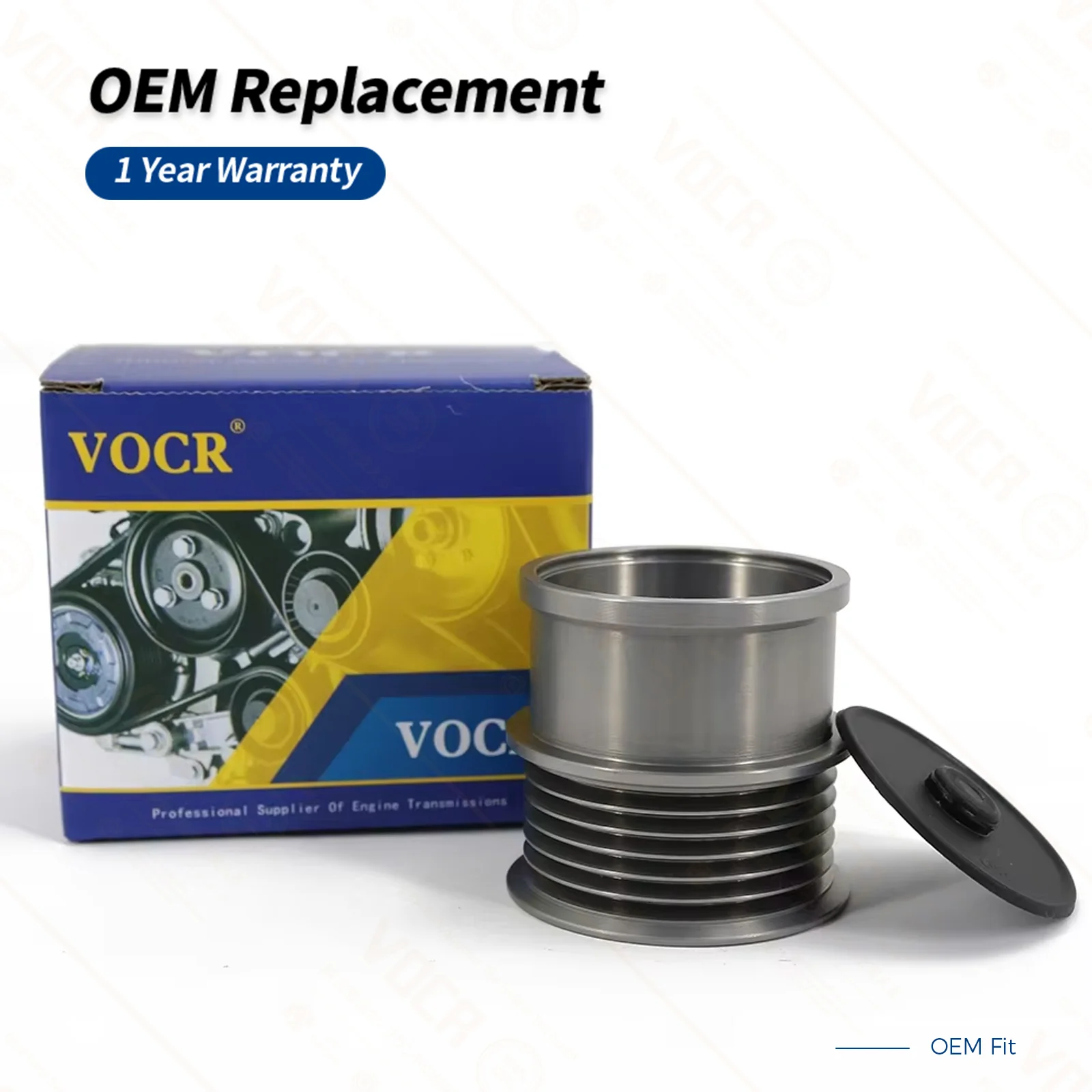 

Шкив генератора VOCR CFB CDD CL для SEAT Ibasa 1.2 1.4 2009/Passat 1.4 2007-2010 OEM F- 240139 03C 903119 C 03C 903119 F 03C 903119 A