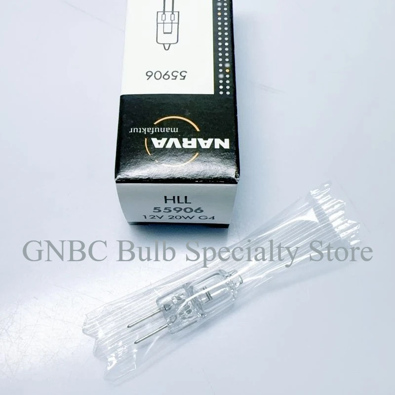 NARVA HLL Halogen Bulb 55906 55917 12V20W 55928 12V50W Horizontal Filament for Colorimeter Microscope Optical Instrument