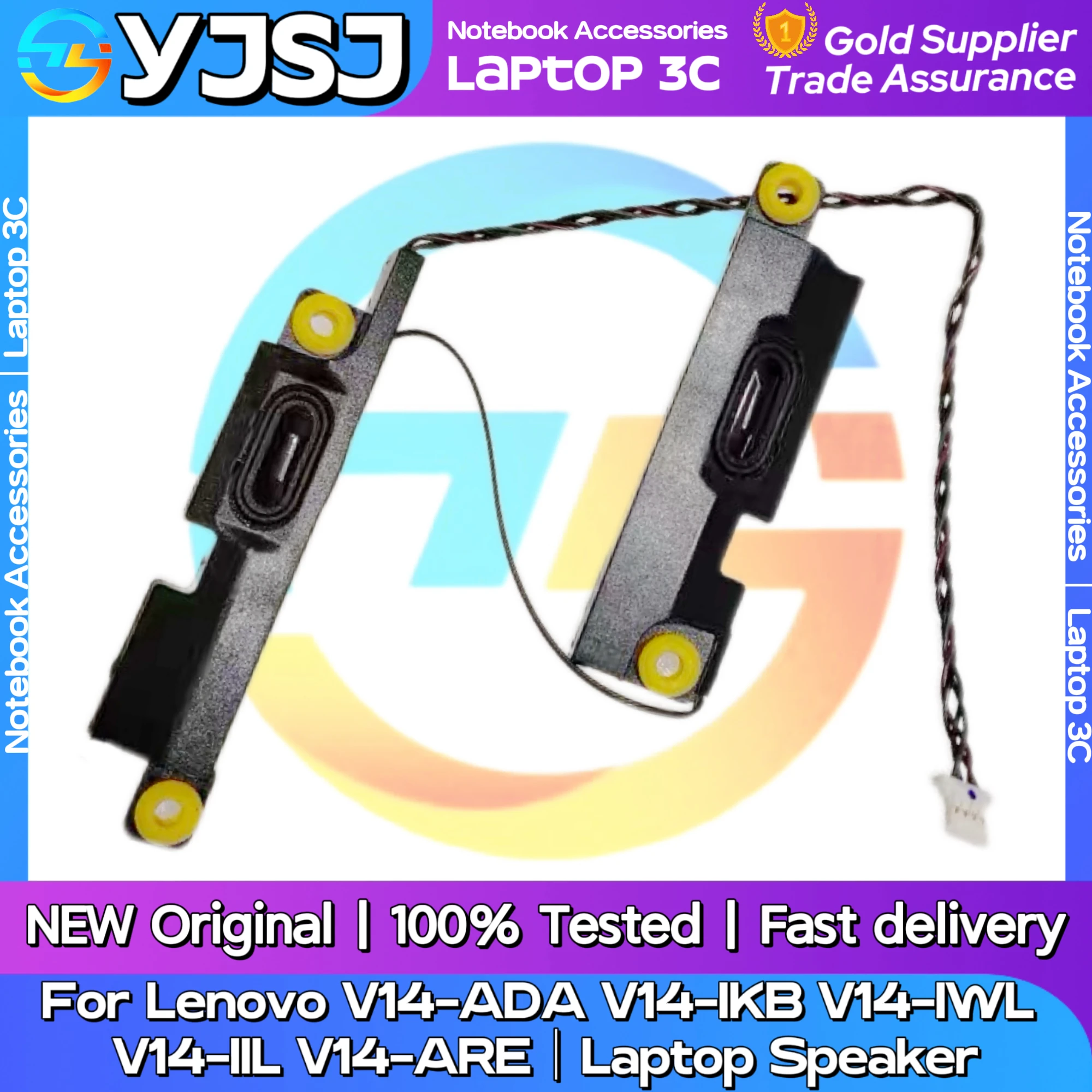 

New Original Laptop Notebook Audio Speaker For Lenovo V14-ADA V14-IKB V14-IWL V14-IIL V14-ARE built-in speaker horn audio