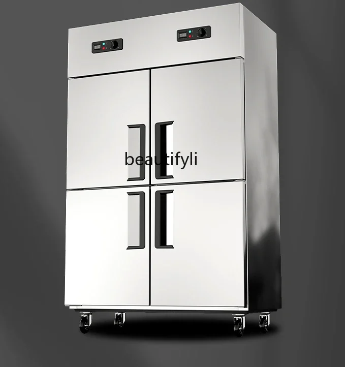 Air-cooled frost-free six-door steamed bun mousse baking refrigerator commercial quick freezer freezer