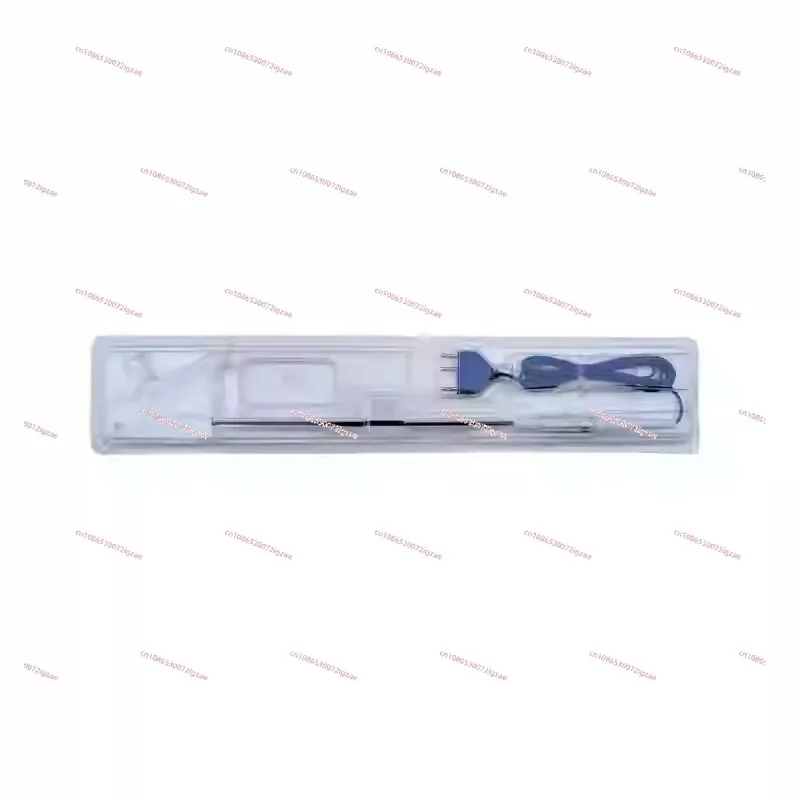 Disposable ablation electrode laparoscopic surgery electrode bipolar elbow straight head electrocoagulation forceps