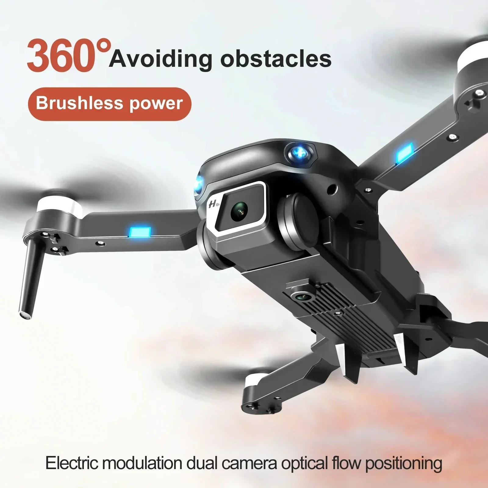 S150 Rc Drone 4K HD Dual Camera Professional  Aerial Photography Obstacle Avoidance Brushless Helicopter Remote Control Plane