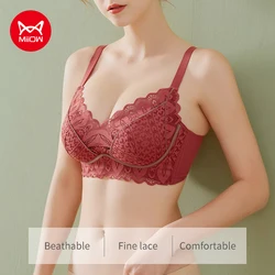 MIIOW New Push Up Bras for Women Comfortable Sexy Female Lingerie Brand Adjustable Shoulder Straps Bralette Wire Free Bra