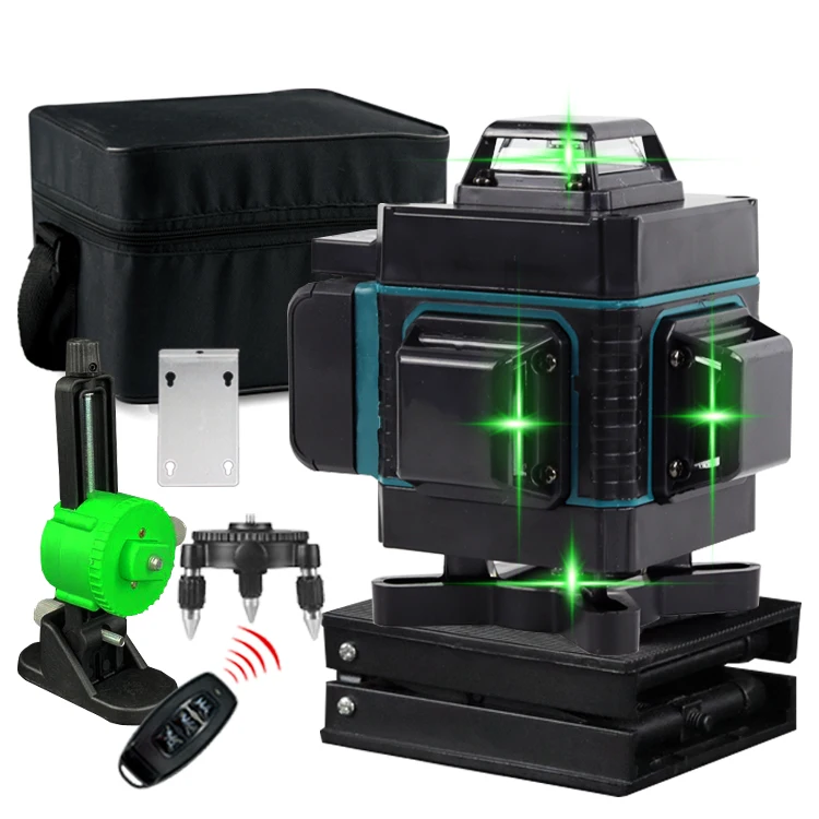 AGL21 Industrial Grade Cross Line Green Laser Beam Construction Self-Leveling Laser Level with Horizontal and Vertical Features