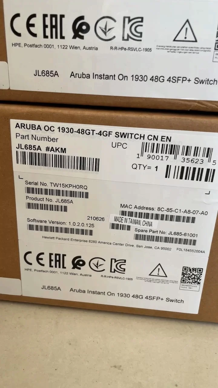 gigabit networking switch JL685A