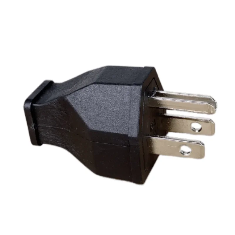 US American 3 Pins Industrial AC Electrical Power Rewireable Plug Male Wire Socket Outlet Adapter Extension Cord Connector 15A image 2