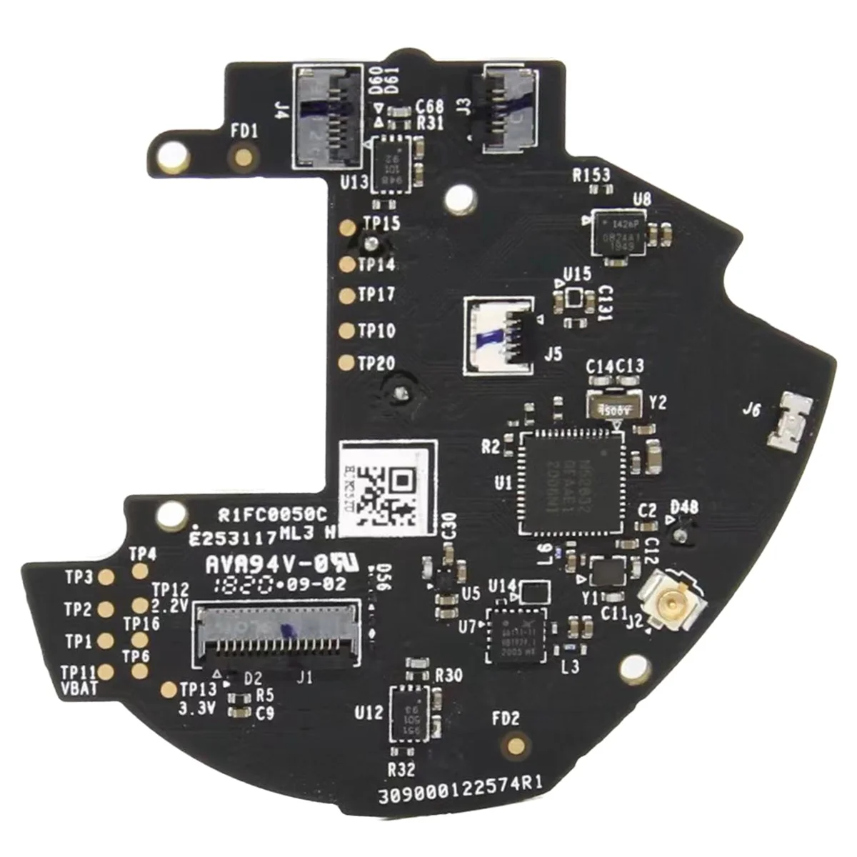 Imagem -03 - Placa-mãe do Controlador Esquerdo para o Oculus Quest Joystick Analógico 3d Reparo do Headset