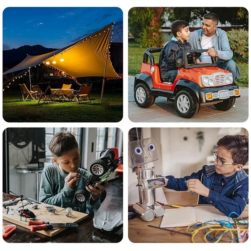 M16K-Für Jumper Kabel 18V Li-Batterie Auto Starthilfe Adapter Automotive Booster Kabel