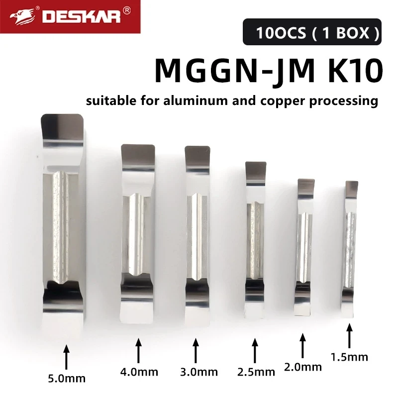 

Deskar 100%原装 Mggn150 Mggn200 Mggn250 Mggn300 Mggn400 Mggn500 Jm K10 Tools Grooving Carbide Blades Cnc Lathe Cutter