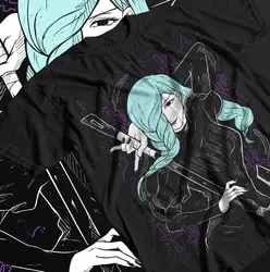 Jujutsu Kaisen mei mei T-Shirt Gojo Satoru Sukuna Megumi Itadori Horror shirt