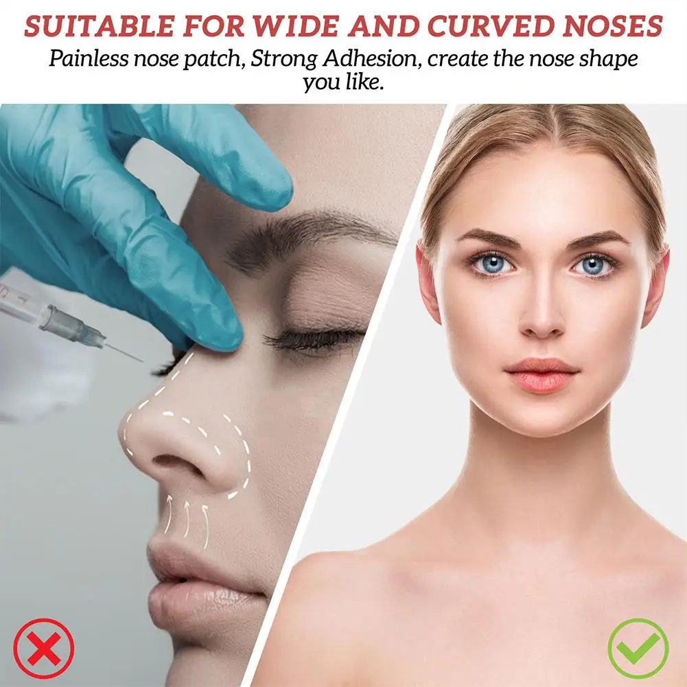 Shrink Nose Patch Cosplay Special Nose Slimming Shrink Strip Slimming Invisible Beauty Nose Patch To Create Exquisite Makeup