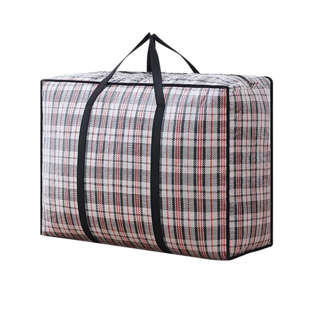 Luggage Storage Bag Rectangular Scratch-resistant Woven Luggage Storage Bag Quilt Organizer Quilt Storage Bag Dustproof