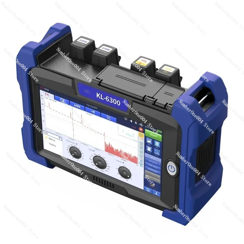 

2025 Hot Sale JILONG KL-6300 OTDR Build in ILOA OPM OLS VFL RJ45, Optional (GPS WiFi) Active Fiber PON Optical Time Domain Refle