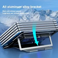 NEW D20 Laptop Cooling Pad fr 11-17.3'' Notebook Cooler Stand Semiconductor Air-cooled 4 Angle Adjustable Tablet Laptop Radiator - Image 3