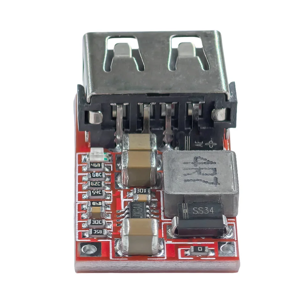 DC-DC 6-24V 12V/24V to 5V 3A USB Step Down Module Converter Phone Charger Car Power Supply Efficiency 97.5% Buck Module