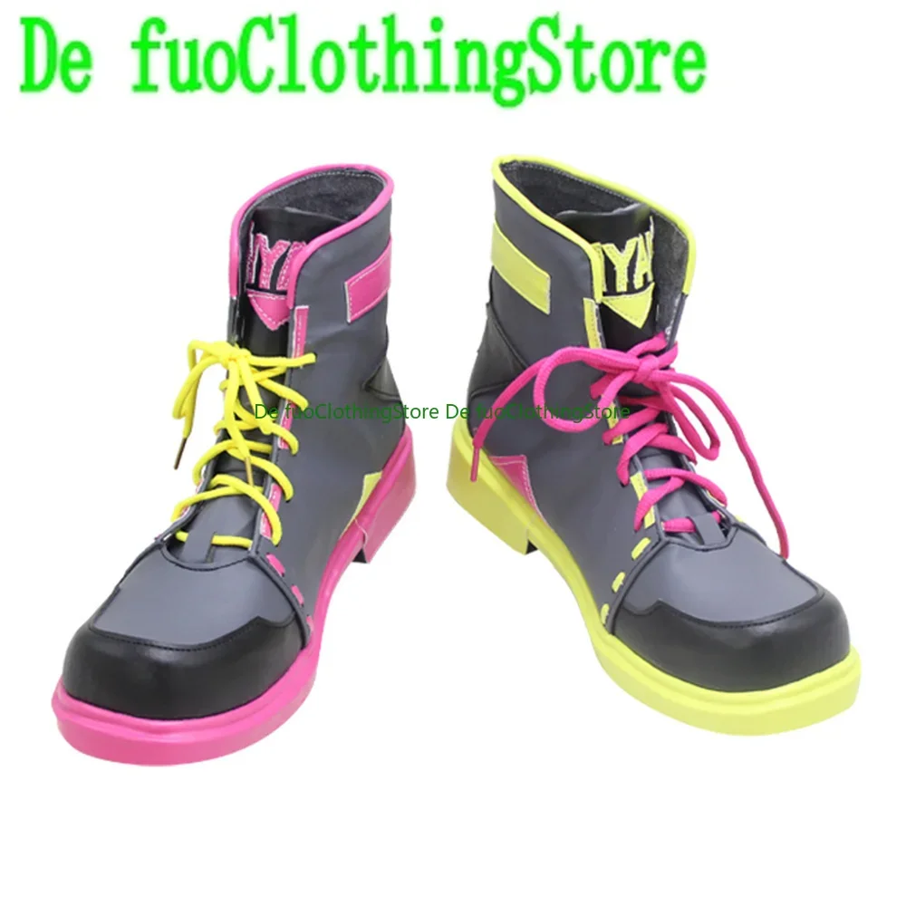 Hololive Tokoyami Towa Scarpe Cosplay Stivali Halloween Natale DefuoClothing Negozio di scarpe